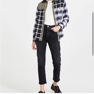 Rails Plaid Brando Button Down Shirt Size M